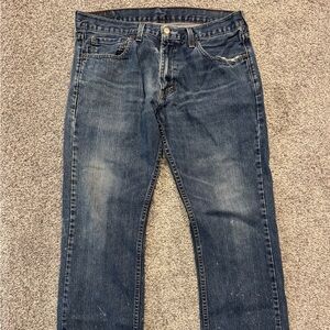 Levi's Men's Bootcut Jeans - Dark Blue Wash